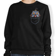 Blue Tiger Pocket - Sweatshirt
