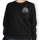 Blue Tiger Pocket - Sweatshirt
