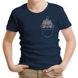 Blue Tiger Pocket - Youth Apparel