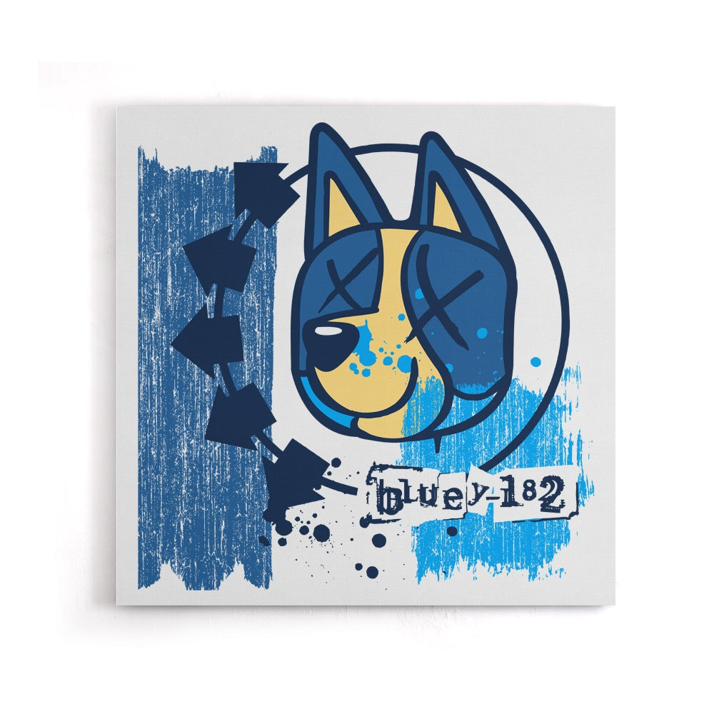 Bluey 182 - Canvas Print