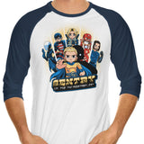 Bob Pilgrim - 3/4 Sleeve Raglan T-Shirt