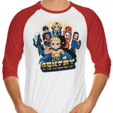 Bob Pilgrim - 3/4 Sleeve Raglan T-Shirt
