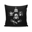 Bohemian Decepticon - Throw Pillow