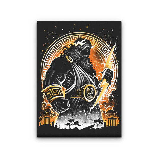 Bolt of the Gods - Canvas Print