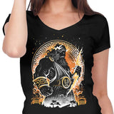Bolt of the Gods - Women's V-Neck