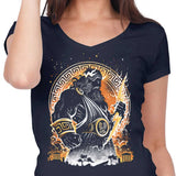 Bolt of the Gods - Women's V-Neck