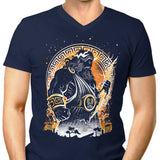 Bolt of the Gods - Men's V-Neck