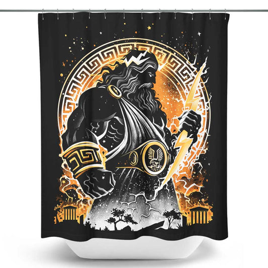 Bolt of the Gods - Shower Curtain