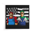 Bombs Over Koopas - Canvas Print