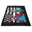 Bombs Over Koopas - Fleece Blanket