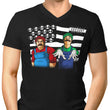 Bombs Over Koopas - Men's V-Neck