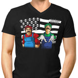 Bombs Over Koopas - Men's V-Neck