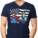 Bombs Over Koopas - Men's V-Neck