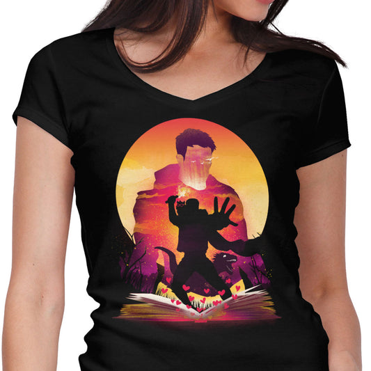 Book of Achievements - Women's V-Neck