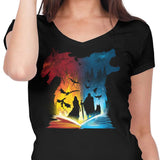Book of Fire and Ice - Women's V-Neck