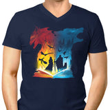 Book of Fire and Ice - Men's V-Neck