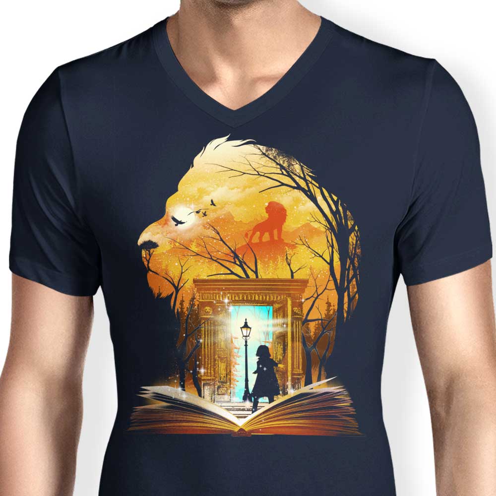 Book of Lions and Witches - Men's V-Neck