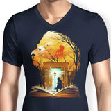 Book of Lions and Witches - Men's V-Neck