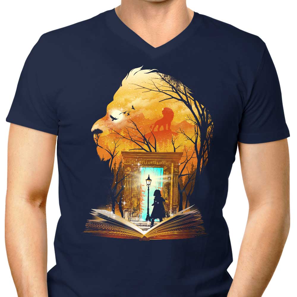 Book of Lions and Witches - Men's V-Neck