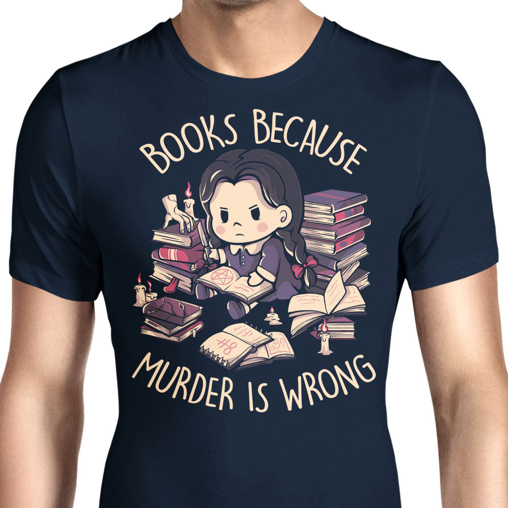 Books Over Murder - Men's Apparel
