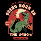 Born in the 1900's - Men's Apparel