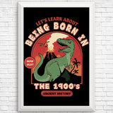 Born in the 1900's - Posters & Prints