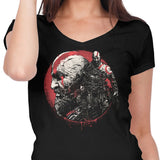 Born of Chaos and Destruction - Women's V-Neck