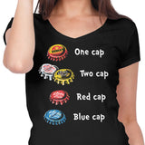 Bottle Cap Fever - Women's V-Neck