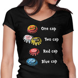 Bottle Cap Fever - Women's V-Neck