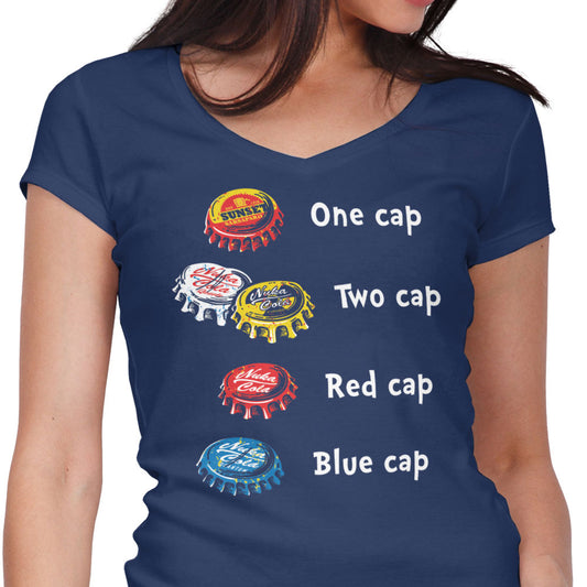 Bottle Cap Fever - Women's V-Neck