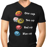 Bottle Cap Fever - Men's V-Neck