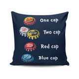Bottle Cap Fever - Throw Pillow