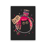 Bottled Menace - Canvas Print