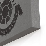 Boulder Badge - Canvas Print