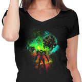 Bounty Hunter Art - Women's V-Neck