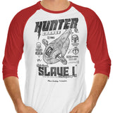 Bounty Hunter Garage - 3/4 Sleeve Raglan T-Shirt