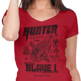 Bounty Hunter Garage - Women's V-Neck