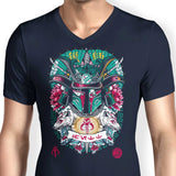 Bounty Hunter Samurai - Men's V-Neck