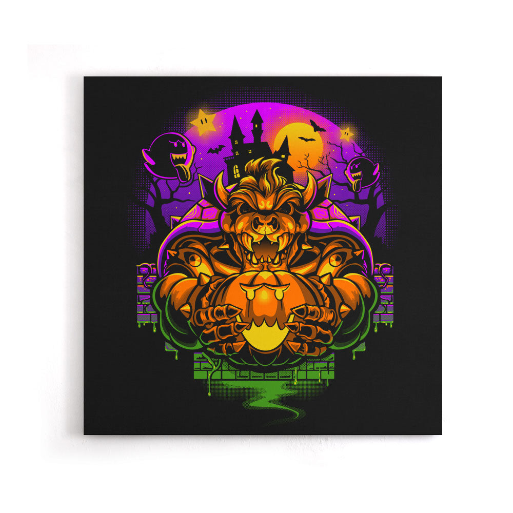 Bowserween - Canvas Print