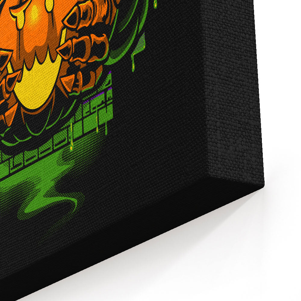Bowserween - Canvas Print