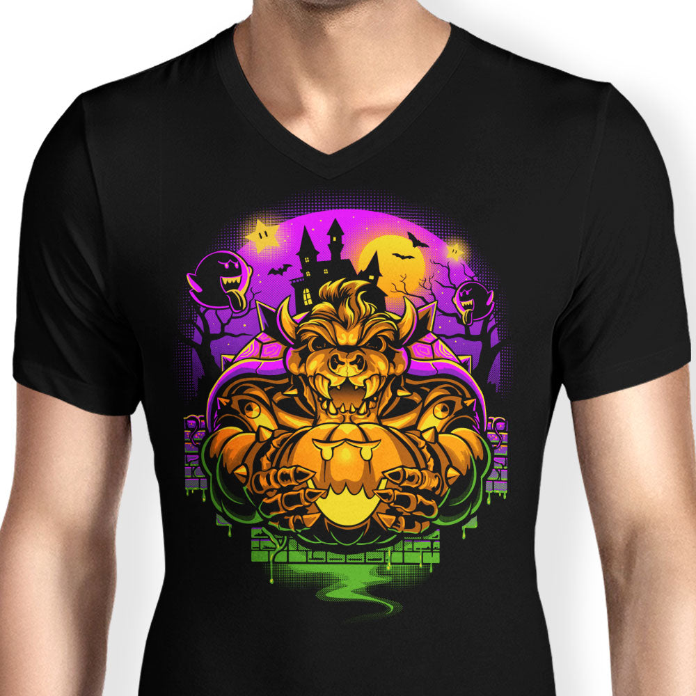 Bowserween - Men's V-Neck