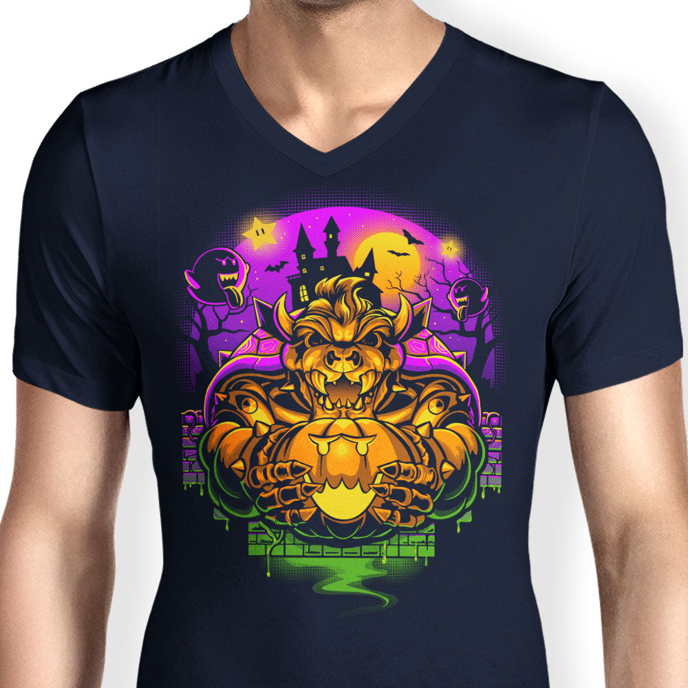 Bowserween - Men's V-Neck