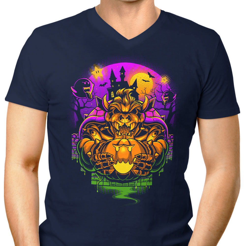 Bowserween - Men's V-Neck