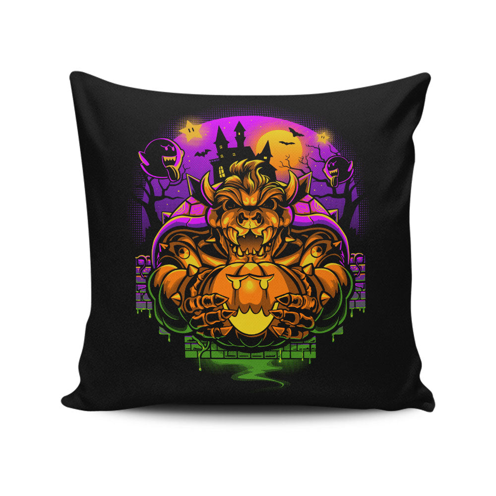 Bowserween - Throw Pillow