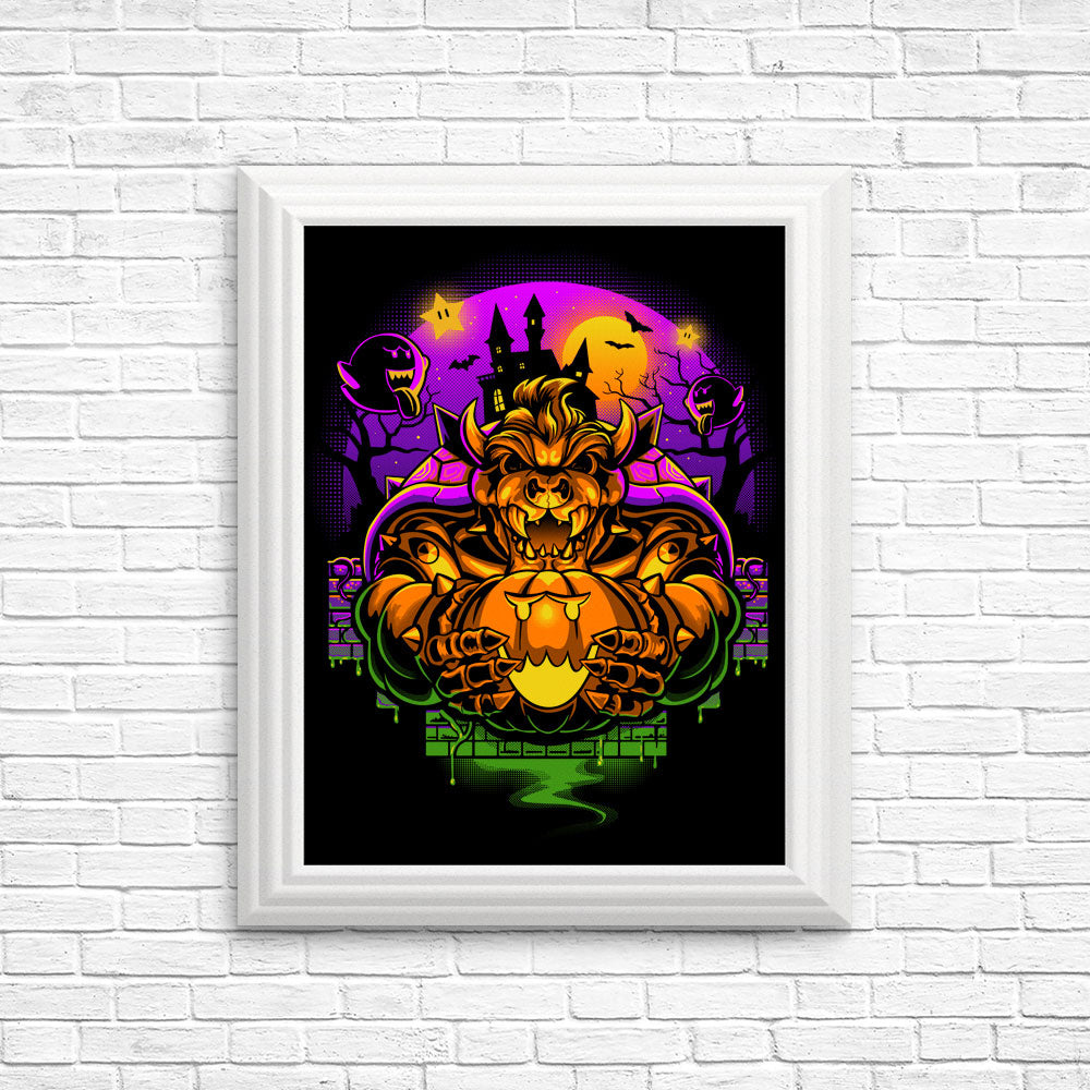 Bowserween - Posters & Prints