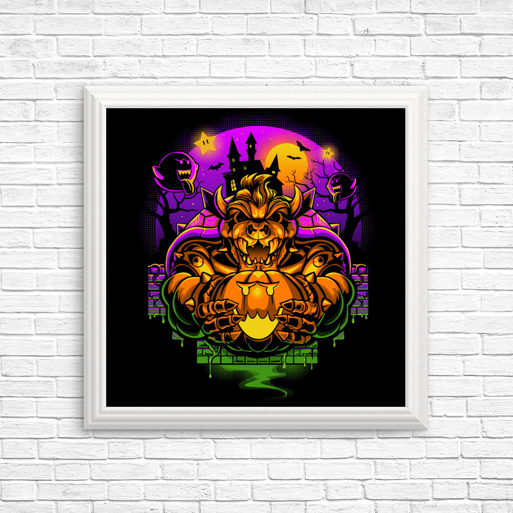 Bowserween - Posters & Prints