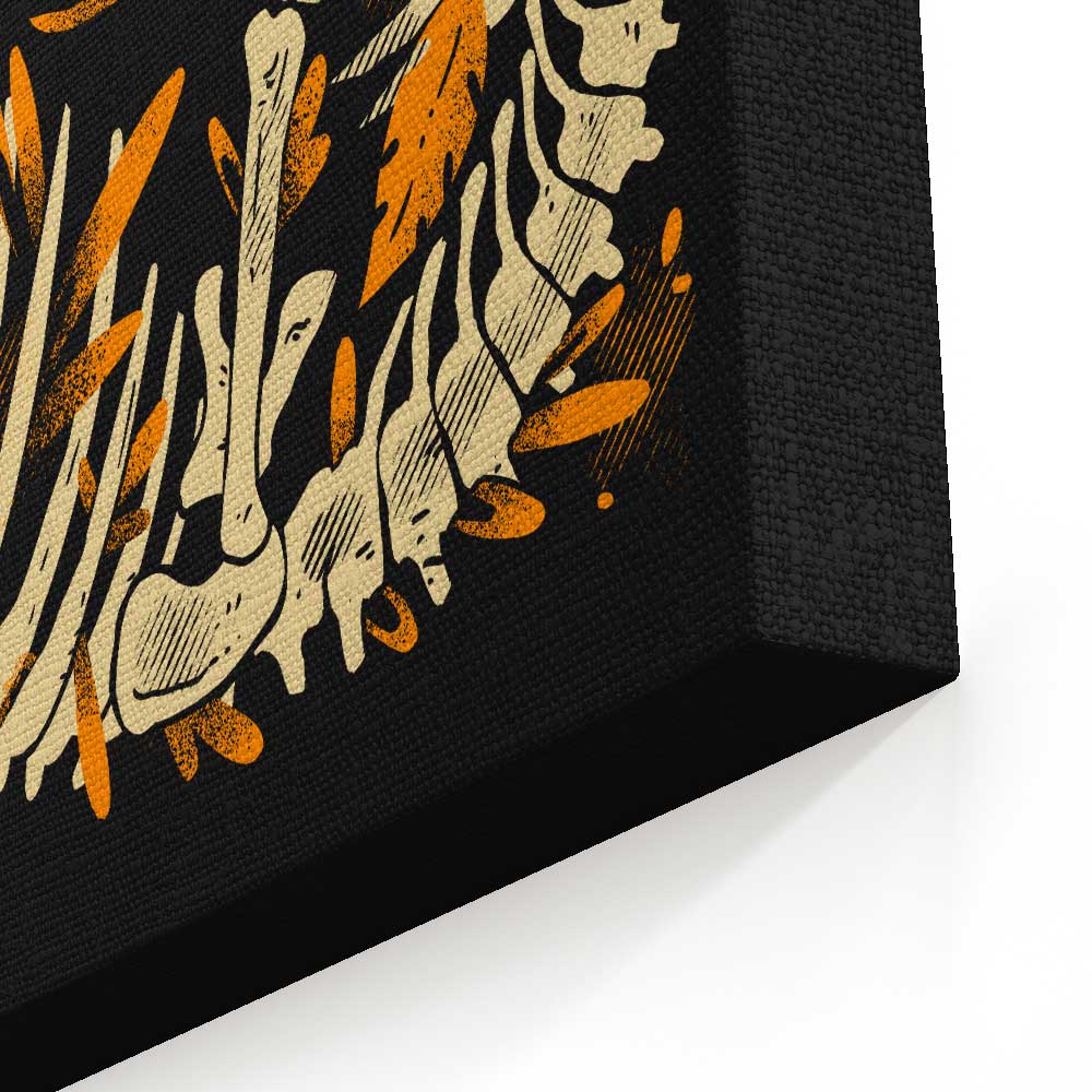 Brachio Fossils - Canvas Print