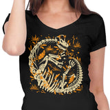 Brachio Fossils - Women's V-Neck