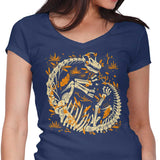 Brachio Fossils - Women's V-Neck