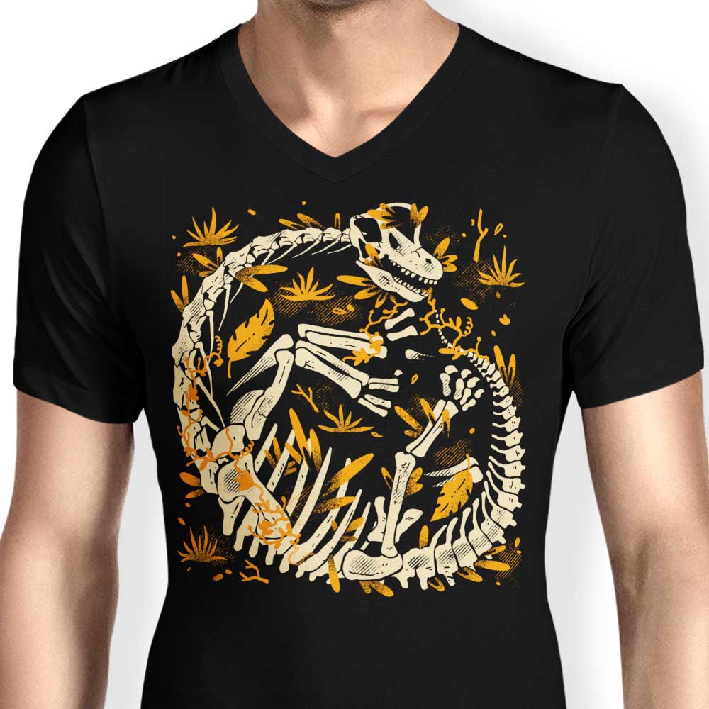 Brachio Fossils - Men's V-Neck